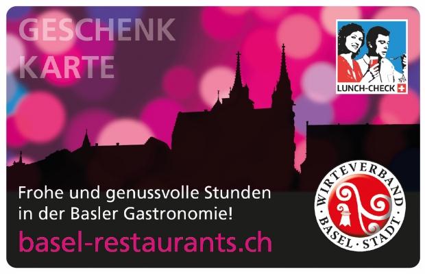 Geschenkkarte für Basler Restaurants