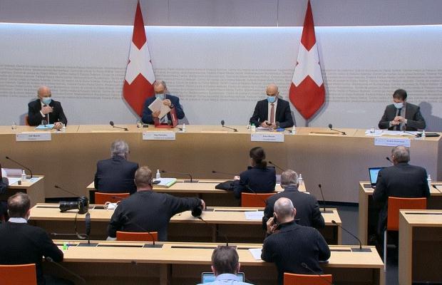 Bundesrat Medienkonferenz